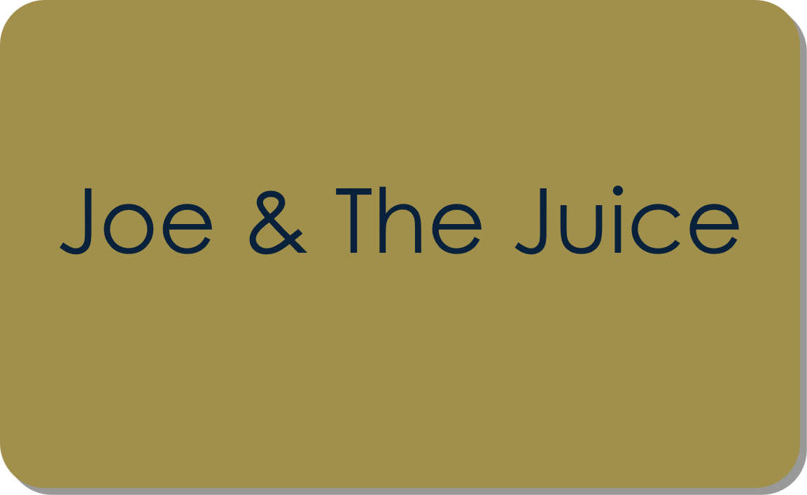 Joe & The Juice Gift Card