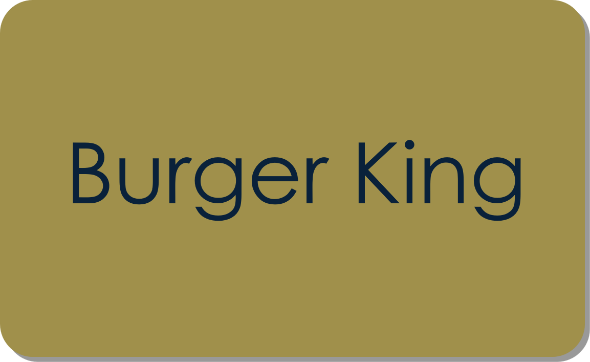 Burger King gavekort