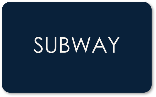 Subway Gift Card